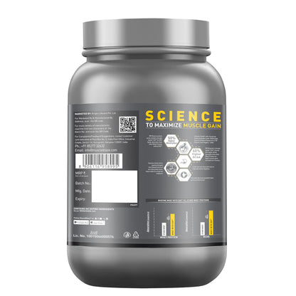 MuscleBlaze Cyclone Blender Shaker Bottle, Black, 700ml - label detail (11)