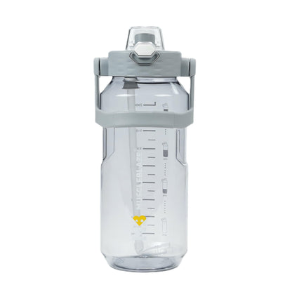 MuscleBlaze Gym Gallon Water Bottle, Grey, 2L, BPA-Free Plastic, Shaker Functionality