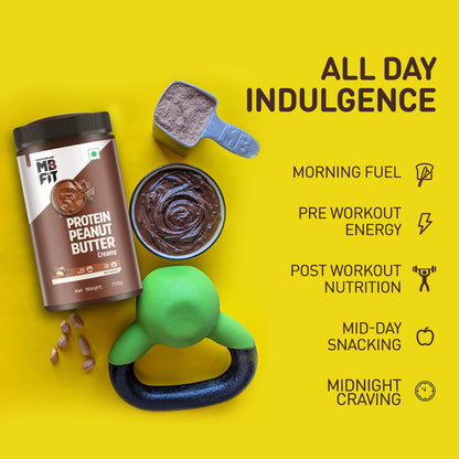 MuscleBlaze High Protein Peanut Butter Dark Chocolate Creamy Spread, Pack of 1 - label detail (12)