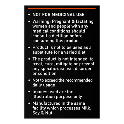 MuscleBlaze L-Carnitine L-Tartrate Carnitine Supplement, 500mg Unflavoured Adult Capsules - ingredients panel