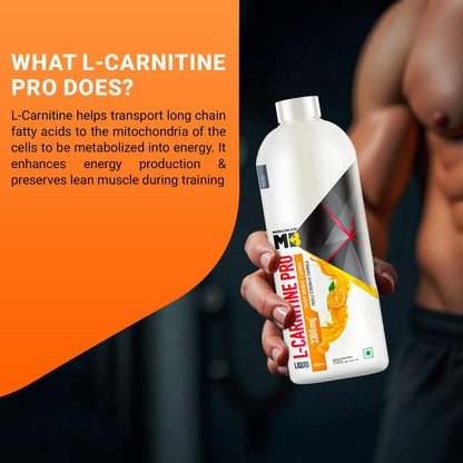 MuscleBlaze Liquid L-Carnitine PRO Nutritional Supplement, 3300mg, 450ml - packaging (11)