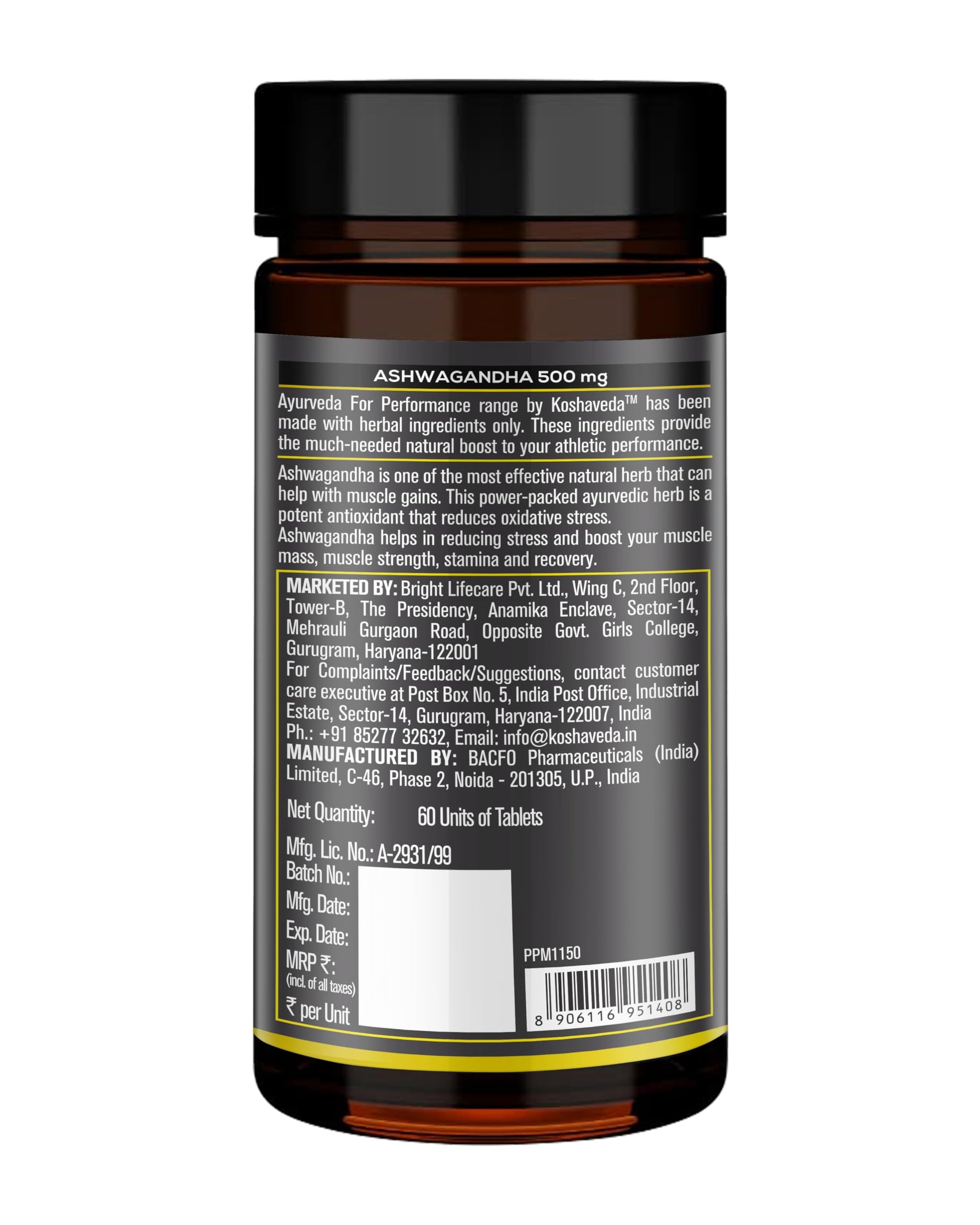 MuscleBlaze MB-Vite Daily Multivitamin, 51 Ingredients, Multivitamin Tablets for Adults - back view (18)