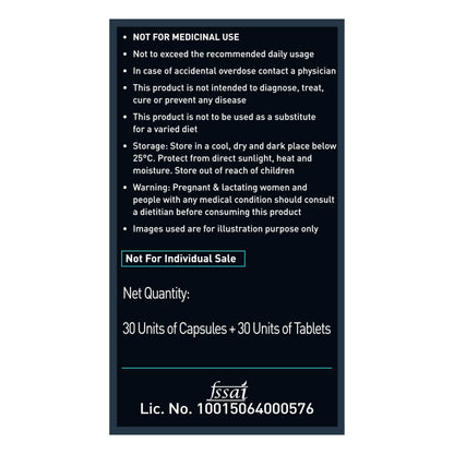 MuscleBlaze MB-Vite Daily Multivitamin, 51 Ingredients, Multivitamin Tablets for Adults - close-up detail (22)