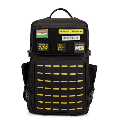 MuscleBlaze Tactical Backpack, 45L, Rip-Resistant Fabric, Water-Resistant, Unisex Adult (10)