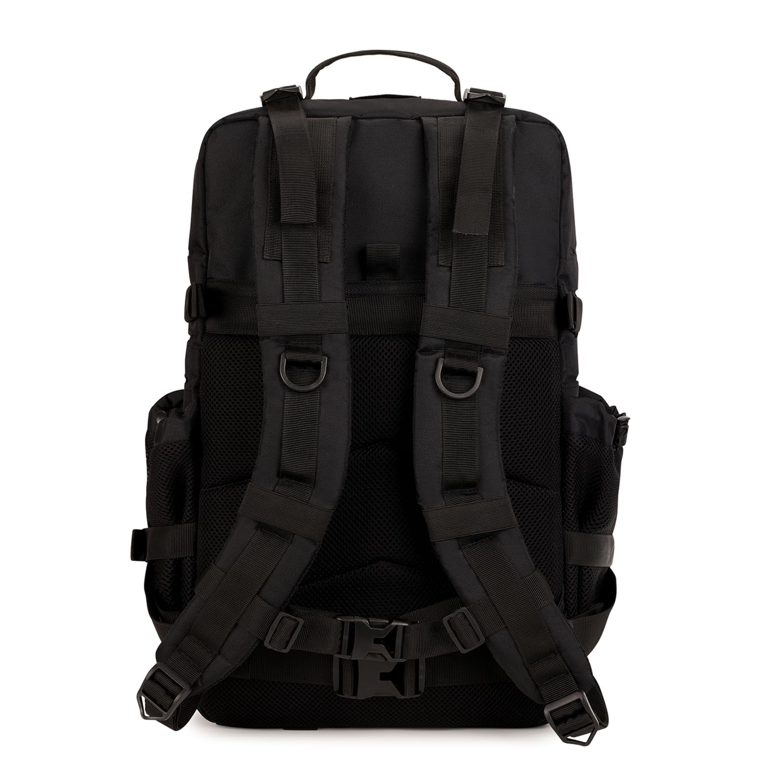 MuscleBlaze Tactical Backpack, 45L, Rip-Resistant Fabric, Water-Resistant, Unisex Adult - front view (11)