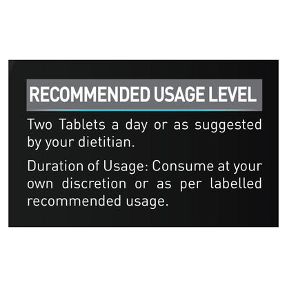 MuscleBlaze ZMA Nutritional Supplement, 60 Tablets, Zinc Magnesium Vitamin B6 Formula - ingredients panel