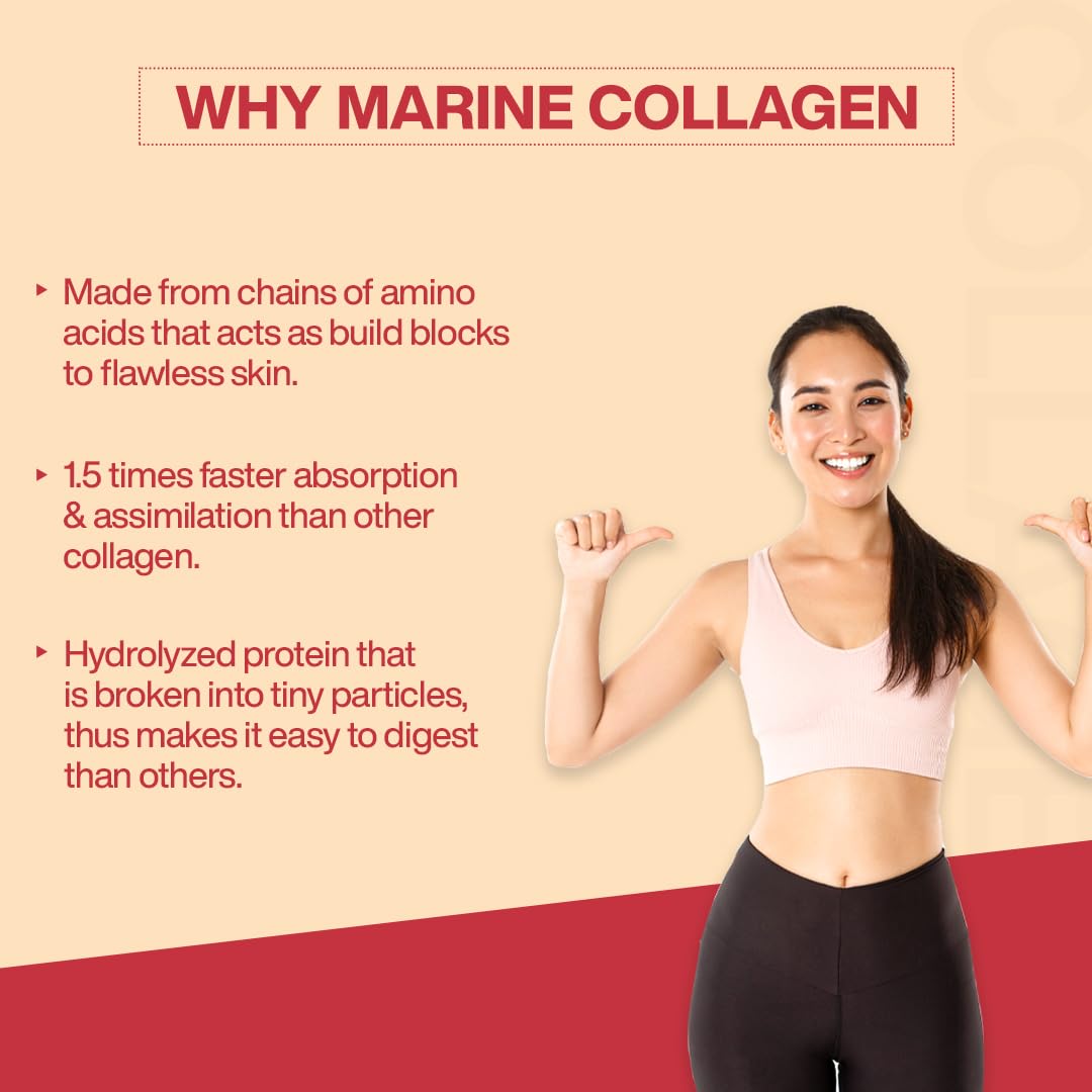 MyFitFuel Hydrolyzed Bovine Collagen Powder, Type 1 & 3, with Biotin, Hyaluronic Acid, Zinc, Vitamin C & Glucosamine - packag