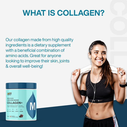 MyFitFuel Hydrolyzed Marine Collagen Peptides Powder with Biotin & Hyaluronic Acid - ingredients panel (16)