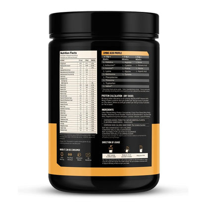 MyFitFuel MFF Whey Protein Powder, Adult Protein Supplement with Digestive Enzymes, 22 Vitamins & Minerals - packaging