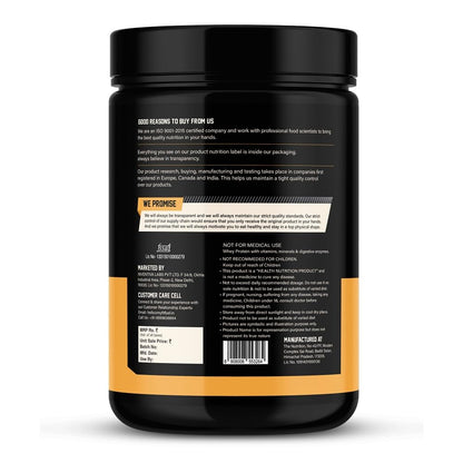 MyFitFuel MFF Whey Protein Powder, Adult Protein Supplement with Digestive Enzymes, 22 Vitamins & Minerals - ingredients pane