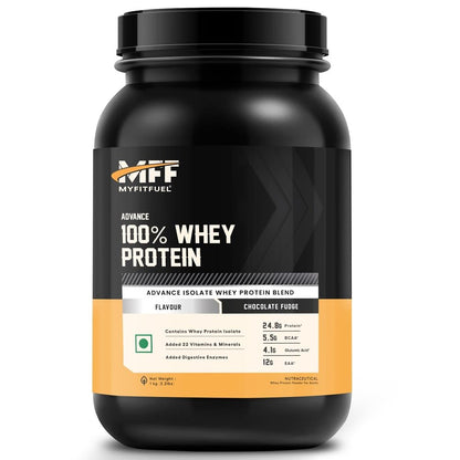 MyFitFuel MFF Whey Protein Powder, Adult Protein Supplement with Digestive Enzymes, 22 Vitamins & Minerals (8)