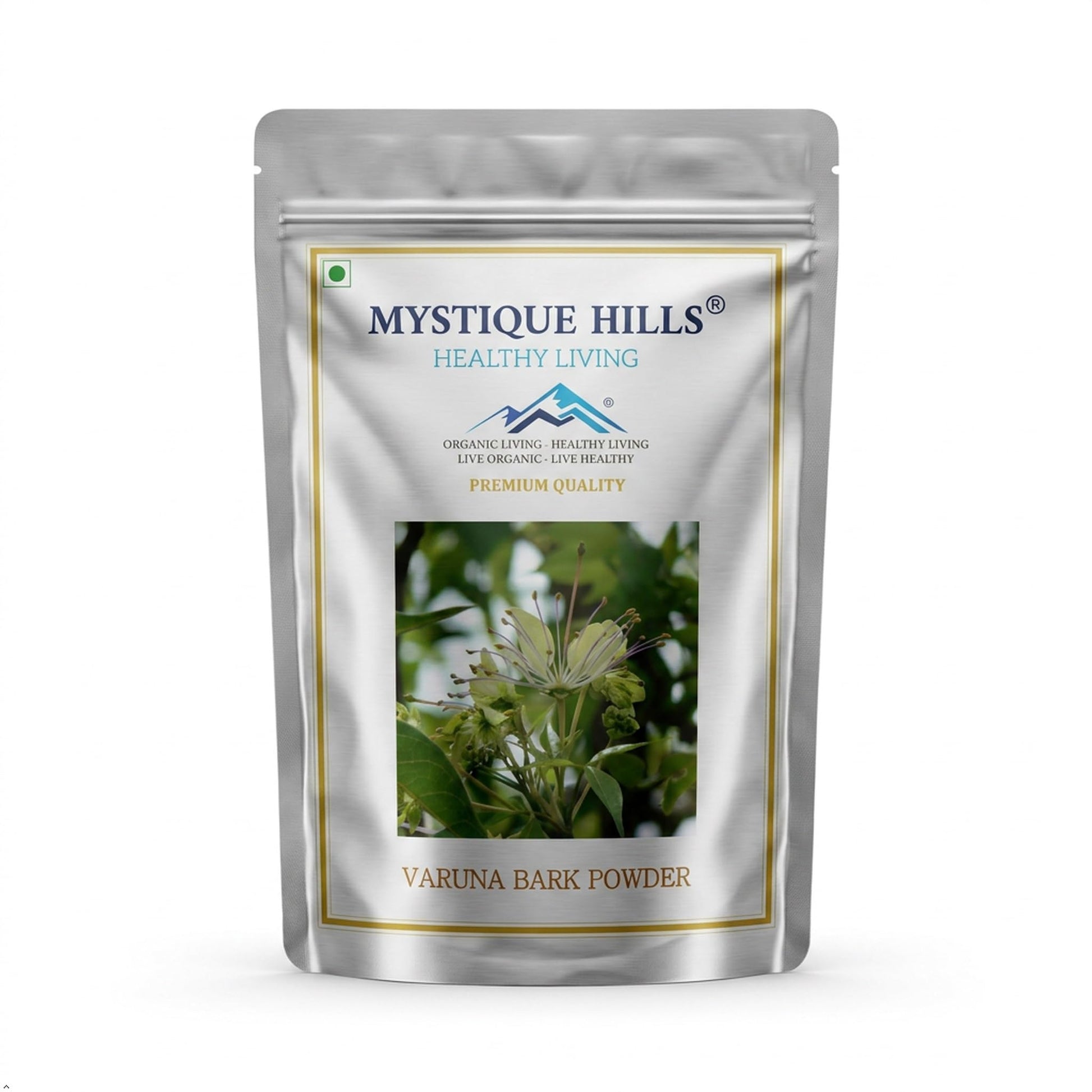 Mystique Hills Organic Varuna Tree Bark Powder, Crateva nurvala Herbal Supplement, 100 g