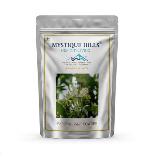 Mystique Hills Organic Varuna Tree Bark Powder, Crateva nurvala Herbal Supplement, 100 g