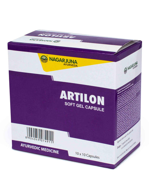 NAGARJUNA Artilon Soft Gel Capsules, 100 Capsules, Herbal Supplement