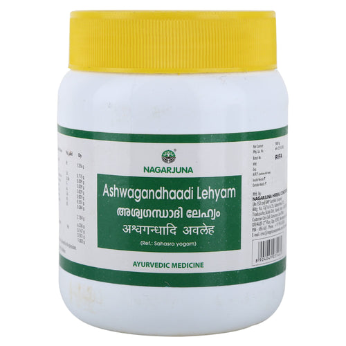 NAGARJUNA Ashwagandhaadi Lehyam, 500g, Herbal Supplement