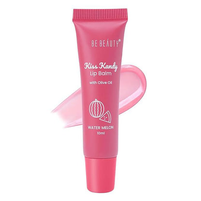 NAGLAXMI BEAUTY Swiss Buty Kiss Kandy Lip Balm with Olive Oil, 10ml, Moisturising Non-Sticky Lip Balm