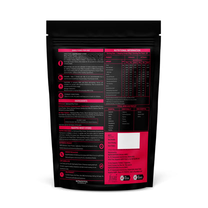 NAKPRO HYDRO Hydrolyzed Whey Protein Powder, 1kg, Dietary Supplement for Adults - front view (15)