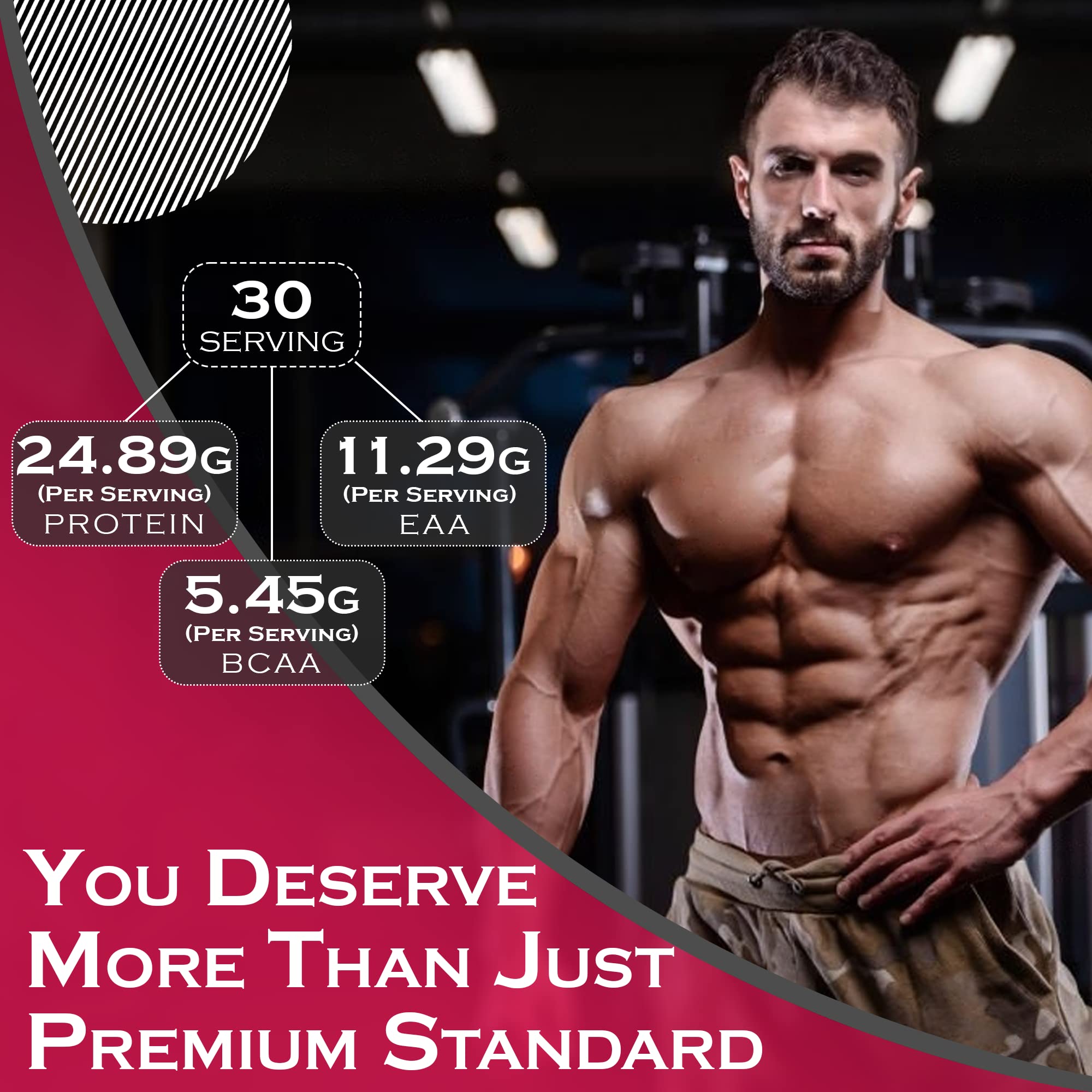 NAKPRO HYDRO Hydrolyzed Whey Protein Powder, 1kg, Dietary Supplement for Adults - packaging