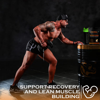 NAKPRO NUTRITION Perform Whey Protein Concentrate, 1kg Banana Flavor, 24g Protein Per 37g Scoop, Adult Powder Supplement - fr