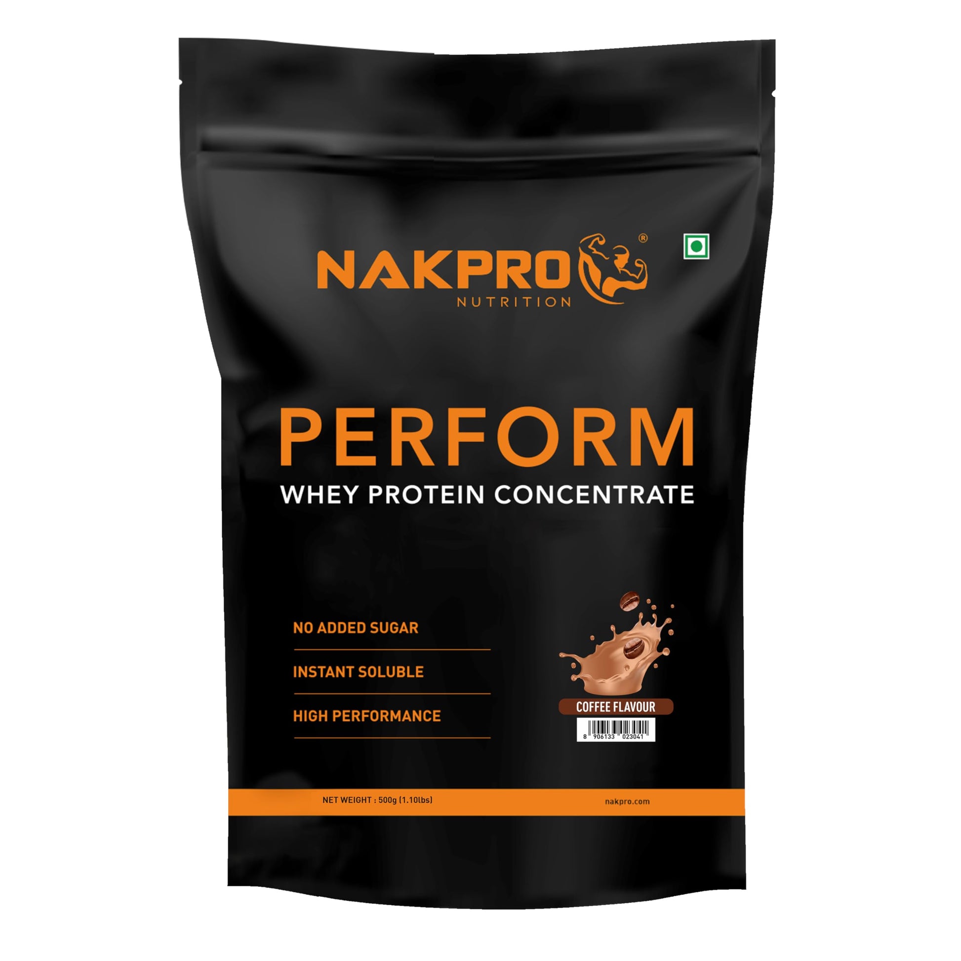 NAKPRO NUTRITION Perform Whey Protein Concentrate, 1kg Banana Flavor, 24g Protein Per 37g Scoop, Adult Powder Supplement (20)