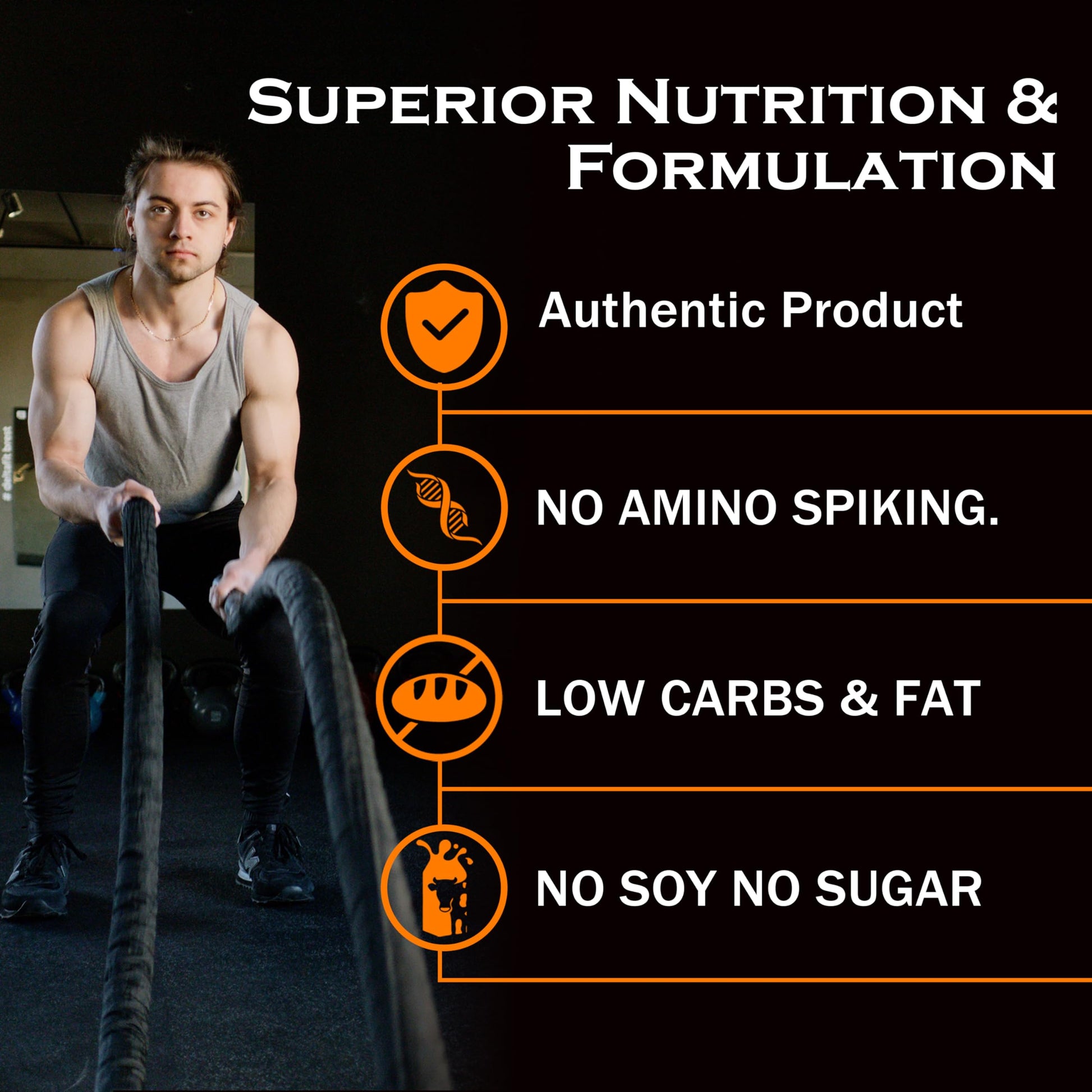 NAKPRO Nutrition Perform Whey Protein Concentrate, 1kg Chocolate Jar, 24g Protein, Trustified Certified - ingredients panel