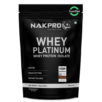 NAKPRO Platinum Whey Protein Isolate Powder, Cross-Flow Filtered, Trustified Certified, Adult Formula (7)