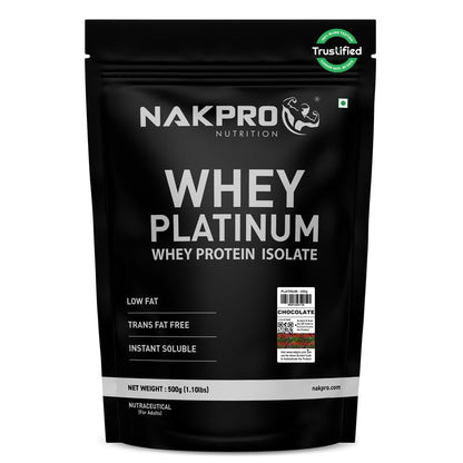 NAKPRO Platinum Whey Protein Isolate Powder, Cross-Flow Filtered, Trustified Certified, Adult Formula (8)