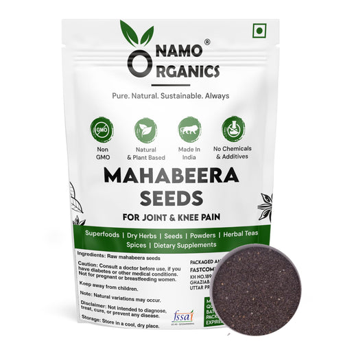 Namo Organics Mahabeera Seeds, 400g, Sortex Cleaned Herbal Seed