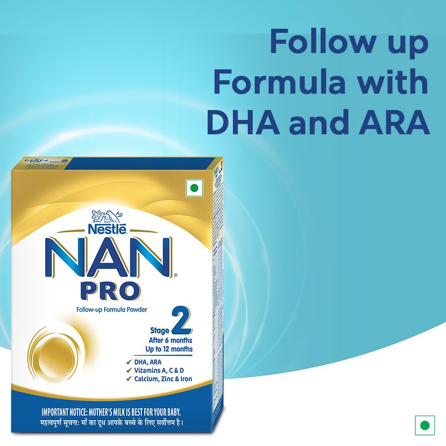 NAN PRO Stage 2 Follow-Up Formula Milk Powder with DHA and Iron, After 6 Months to 12 Months - packaging (13)