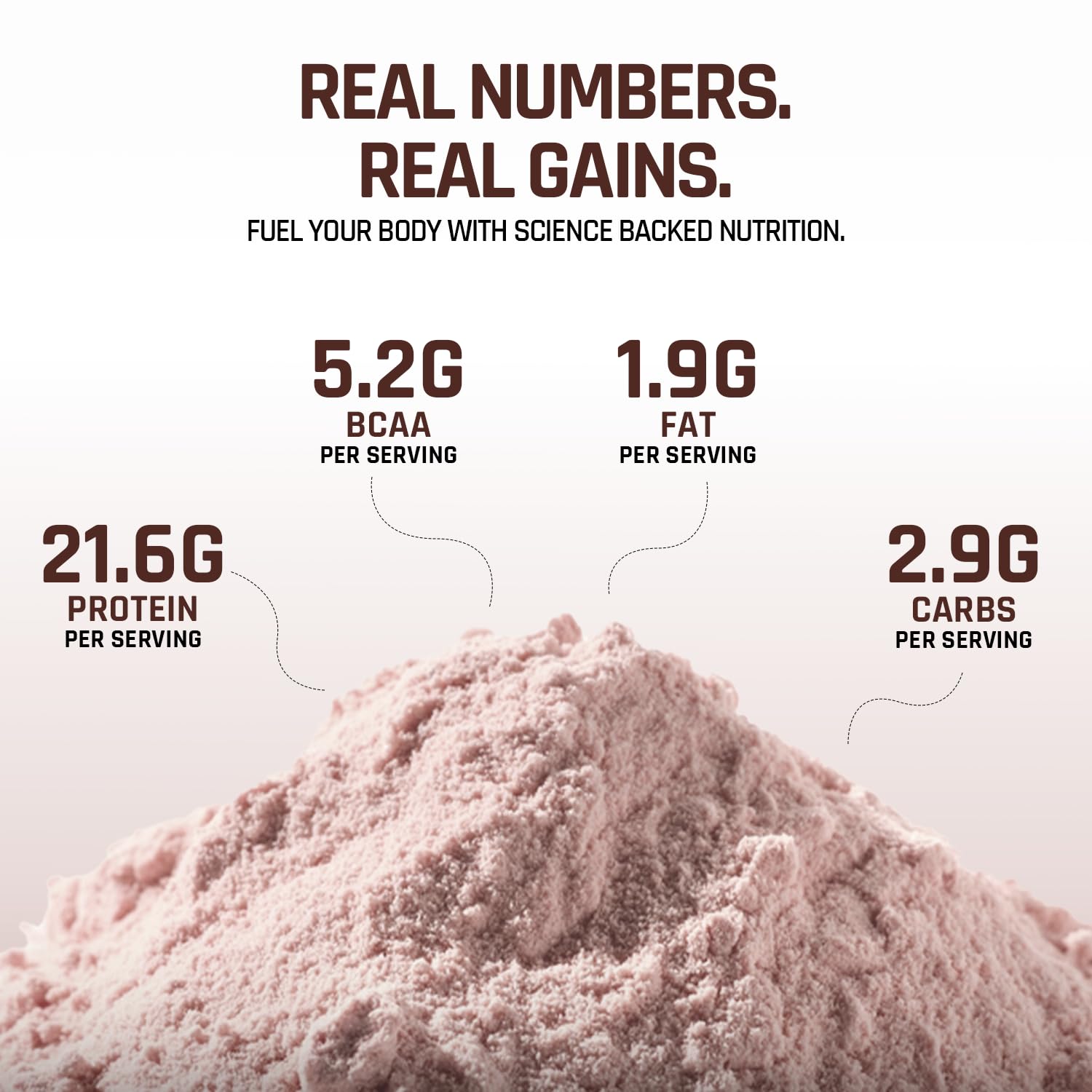 Naturaltein Whey Protein Concentrate Caffè Mocha, 1kg, 21g Protein, Non-GMO, Soy-Free, No Artificial Sweeteners - ingredients