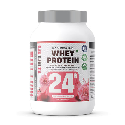 NATURALTEIN Whey Protein Powder, 1kg, Stevia Sweetened, No Added Sugar, Non-GMO, Soy-Free, Gluten-Free (23)