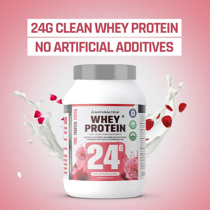 NATURALTEIN Whey Protein Powder, 1kg, Stevia Sweetened, No Added Sugar, Non-GMO, Soy-Free, Gluten-Free - packaging (25)