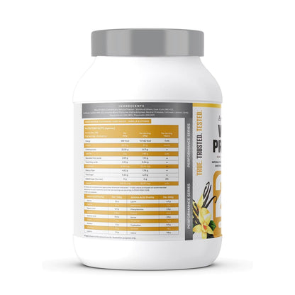 NATURALTEIN Whey Protein Powder, 1kg, Stevia Sweetened, No Added Sugar, Non-GMO, Soy-Free, Gluten-Free - front view (41)