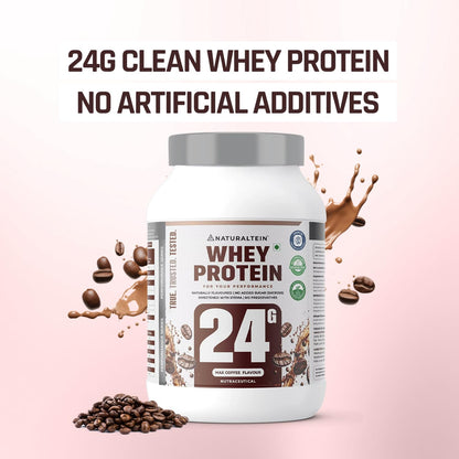 NATURALTEIN Whey Protein Powder, 1kg, Stevia Sweetened, No Added Sugar, Non-GMO, Soy-Free, Gluten-Free - packaging (9)