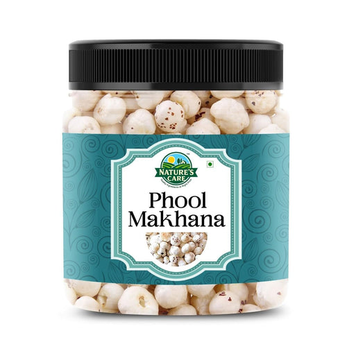 NATURE'S CARE Phool Makhana, Puffed Snack, Resealable Bag, for Cooking, Baking & Snacking
