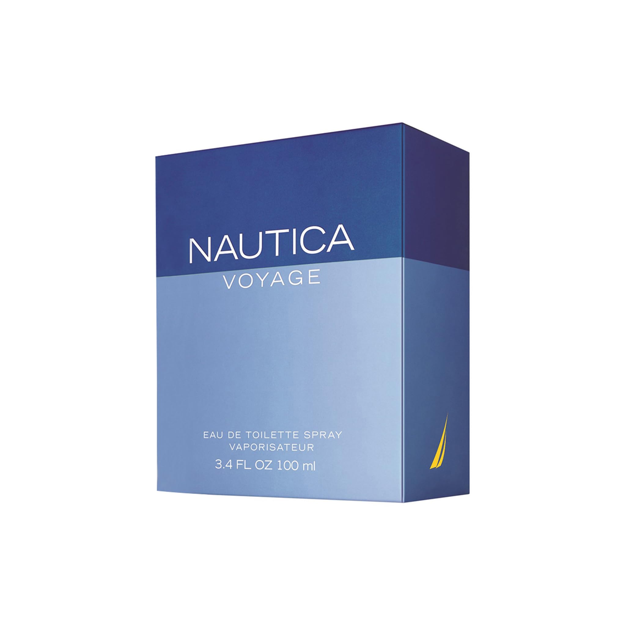 Nautica Voyage Eau de Toilette for Men 100ml Aquatic Woody Cologne Spray by Coty - back view