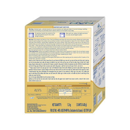 Nestlé NAN EXCELLAPRO 3 Follow-Up Formula Powder Unisex Nutritional Supplement - front view