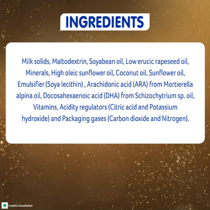 Nestlé NAN EXCELLAPRO 3 Follow-Up Formula Powder Unisex Nutritional Supplement - label detail