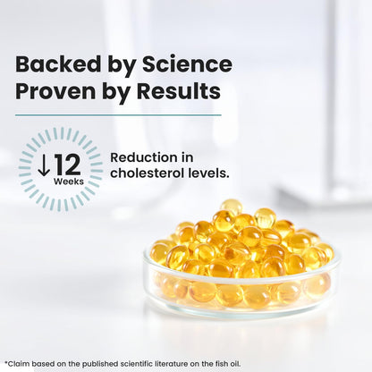 Neuherbs Mini Deep Sea Omega 3 Fish Oil Softgel Capsules 1000mg, Lemon Flavour, EPA DHA with Vitamins D3 & E - packaging