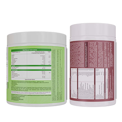 Neuherbs Veg Collagen Supplement Combo, Orange Flavor, 200g Powder & 30 Capsules, Vegan Formula - ingredients panel (26)