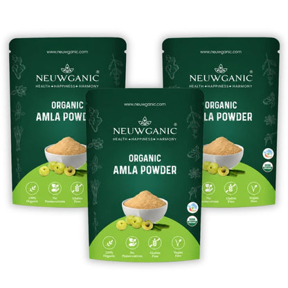 Neuwganic Organic Amla Powder, USDA & India Organic Certified, Emblica Officinalis Fruit Powder, Powder (9)