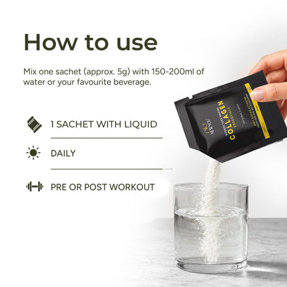 NEWYOU Marine Collagen Powder, Orange Flavour, Hydrolyzed Peptides, Unisex Teen Supplement - label detail (13)