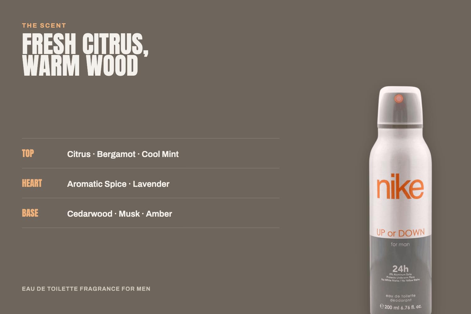 Nike Body Deodorant Spray for Women, Mass Beauty, Lightweight Non-Sticky Formula - back view (13)