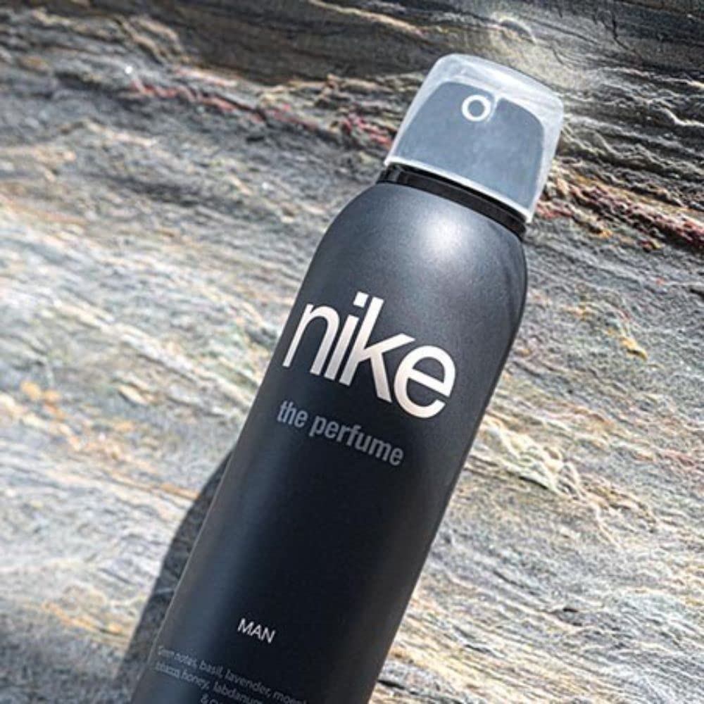 Nike Men Fresh Scent Perfume Deodorant Spray, 24-Hour Fresh Power, Body Deodorant - ingredients panel