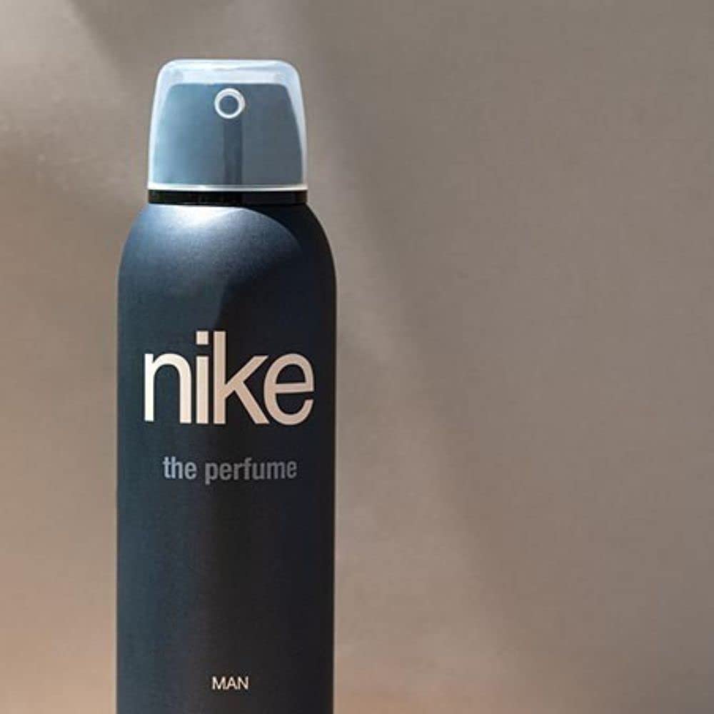 Nike Men's Deodorant Spray, Fresh Scent, 100g, 24-Hour Protection - Made in Spain - label detail