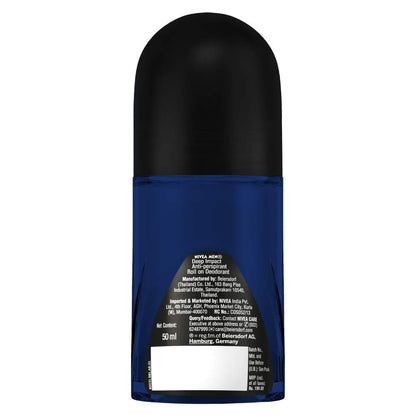 NIVEA MEN Deodorant Roll On, 72 Hour Antiperspirant, 0% Alcohol, Dermatologically Approved - ingredients panel (14)