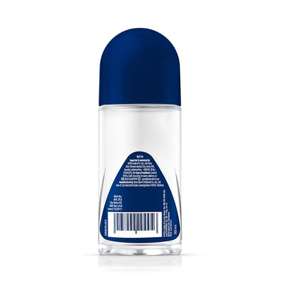 NIVEA MEN Fresh Active Deodorant Roll On, 0% Alcohol, Ocean Extracts Scent, Antiperspirant for Men - in use