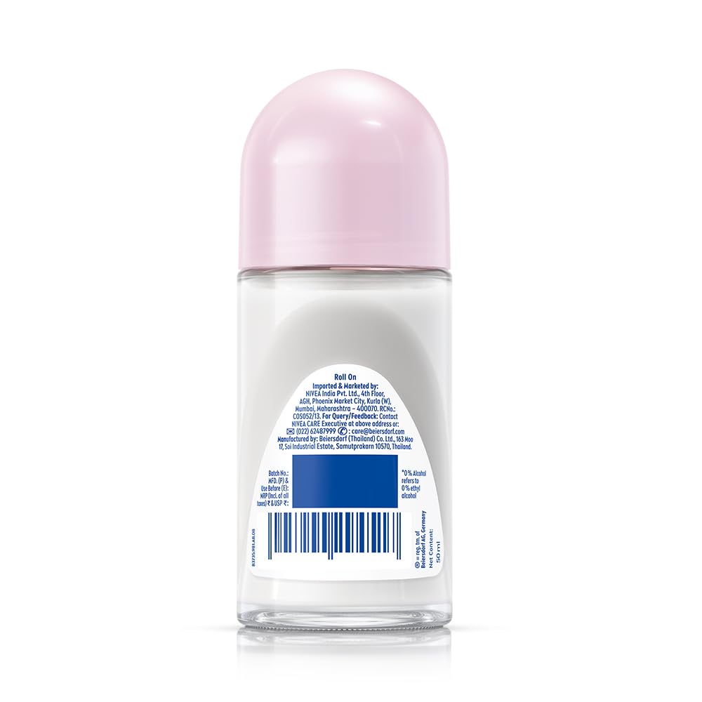 Nivea Unisex Fresh Scent Deodorant Spray Roll-On Whitening Smooth Skin, 25 Ml (Pack Of 3) - size and scale