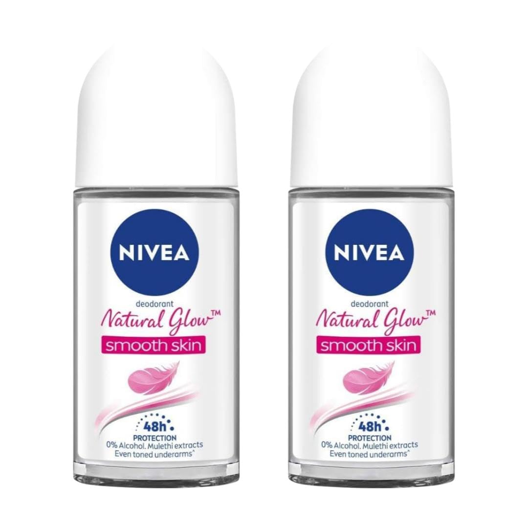 Nivea Unisex Fresh Scent Deodorant Spray Roll-On Whitening Smooth Skin, 25 Ml (Pack Of 3) (15)