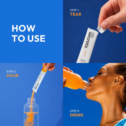 No SECRETS Perfect Hydration Duo – Fresh Lime - Pack Of 1 (20 Sticks) | Electrolytes & antioxidants | Astaxanthin | Vegetaria